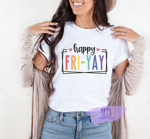 Happy Friyay SVG, Friday SVG, Teacher Shirt SVG, Teacher Life Svg, Mom Life Svg, Png, tgif svg, weekend svg, Cricut, Sublimation Print