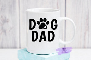 Dog Dad SVG, Dog Svg, Fur Dad Svg, Dog Dad Cut File, Dog Cutting File, Dog Lover Svg, Dad, Paw print Svg, Cricut SVG