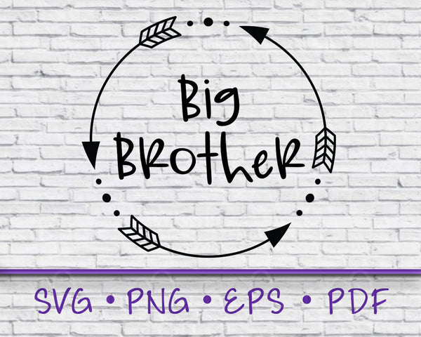 Big Brother svg, Big Bro, SVG, svg for big brother, svg files for cricut