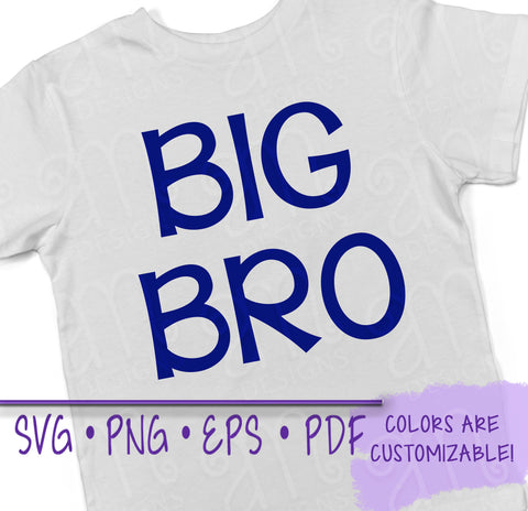 Big Bro svg, Big Brother svg, Brother SVG, Big Bro Svg