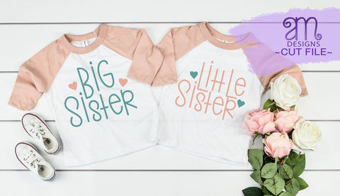 big sister, big sister svg, little sister, sister svg bundle