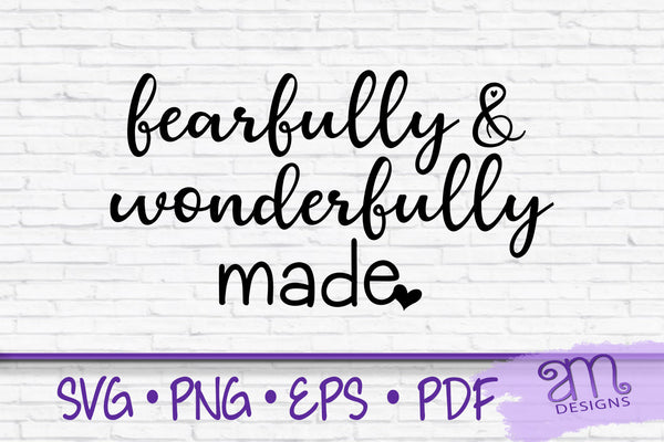 fearfully and wonderfully made svg, scripture svg, psalm svg