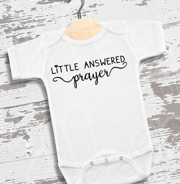 New Baby, Little Answered Prayer SVG, For this child we have prayed SVG