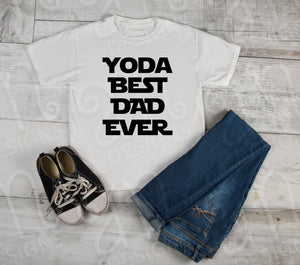 Fathers day svg, Yoda svg, Yoda Best Dad Ever, Fathers day gift