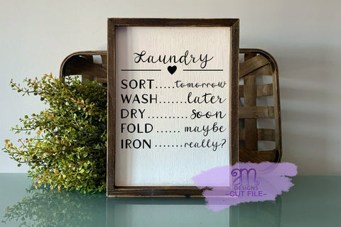 Laundry Room Svg, Laundry Schedule SVG, Farmhouse Sign Svg, Sort Wash Dry Svg, Laundry Room Sign Svg, Laundry Sign Schedule