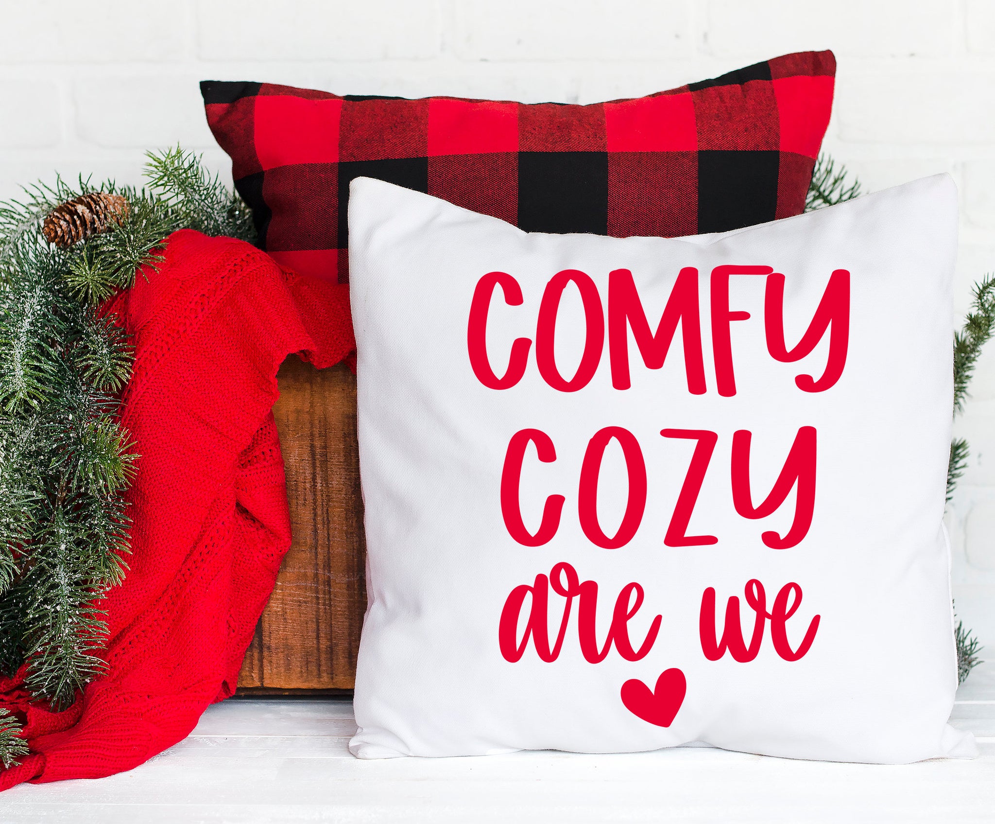comfy cozy are we, christmas svg, comfy cozy svg, png, svg for pajamas, modern farmhouse, ornament